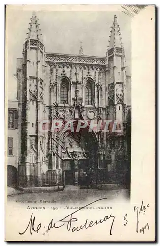 Cartes postales Avignon L&#39eglise Saint Pierre