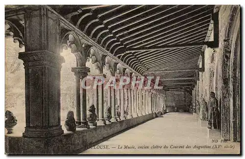 Cartes postales Toulouse Le musee ancien cloitre du couvent des Augustins