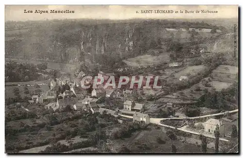 Ansichtskarte AK Saint leonard et la butte de Narbonne