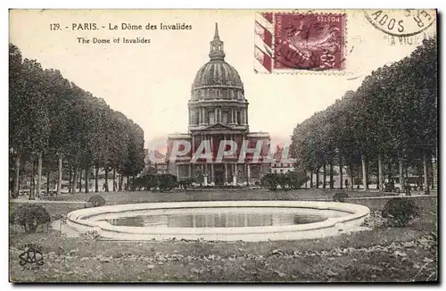 Ansichtskarte AK Paris Le Dome des Invalides