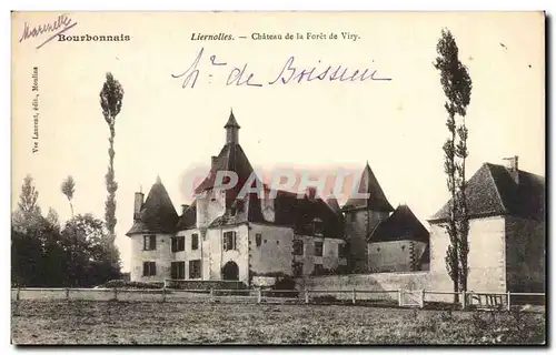 Ansichtskarte AK Liernolles Chateau de la foret de Viry