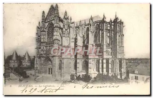 Cartes postales Beauvais La cathedrale