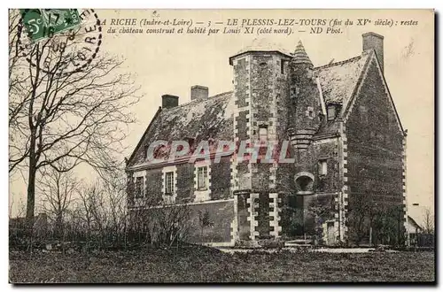 Ansichtskarte AK La Riche Le plessis lez Tours Restes du chateau