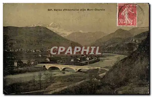 Ansichtskarte AK Vallee d&#39Albertville et le mont Charvin