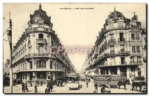 Cartes postales Orleans Les rotondes