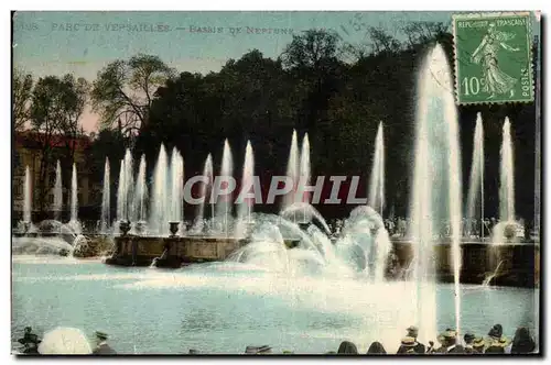 Ansichtskarte AK Parc de Versailles Bassin de Neptune