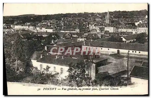 Cartes postales Pontivy Vue generale Quartier Clisson