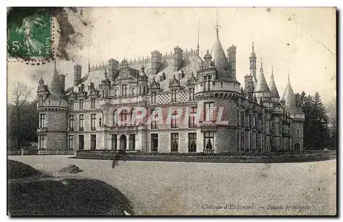 Cartes postales Chateau d&#39Esclimont Facade principale