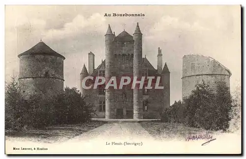 Cartes postales Bourbonnais Le Plessis Souvigny