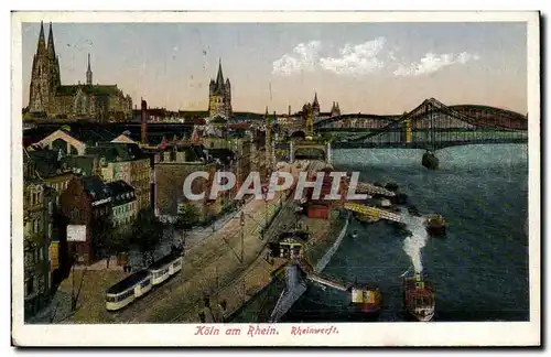 Cartes postales Holn am Rhein Rheinwerft