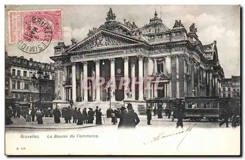 Cartes postales Bruxelles bourse du commerce