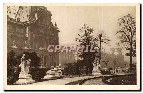 Ansichtskarte AK Paris Jardin des Tuileries Aile gauche pavillon de Flore