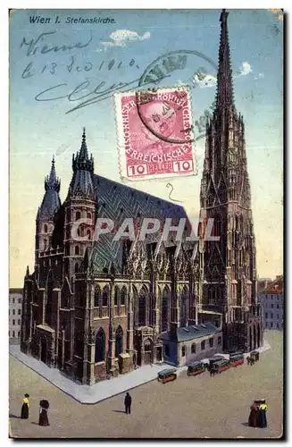 Cartes postales Vienne WienStefanskirche