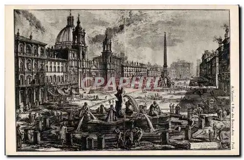 Cartes postales Ville antique imaginaire Antiquite