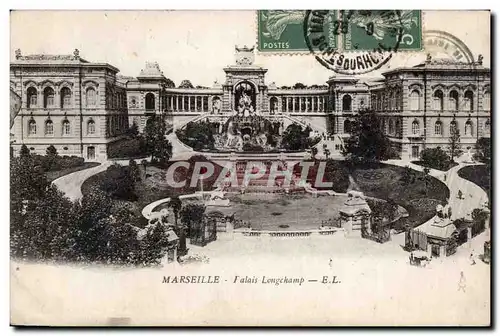 Cartes postales Marseille Palais longchamp