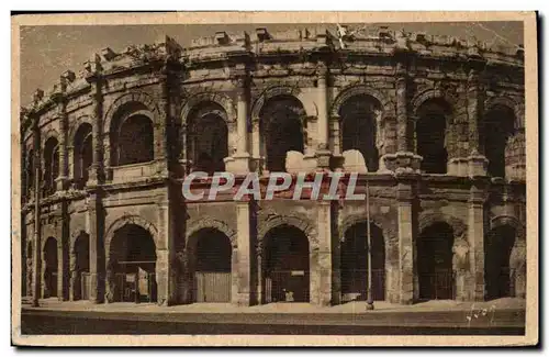 Cartes postales Nimes Les arenes