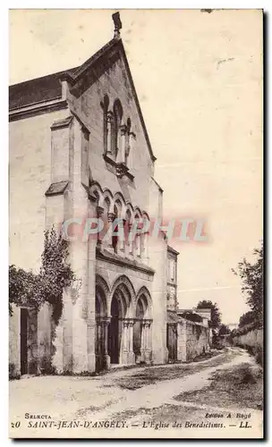 Cartes postales Saint Jean d&#39angely L&#39eglise des Benedictins