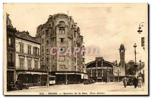 Ansichtskarte AK Rouen Quartier de la gare (rive droite)