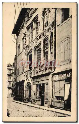 Cartes postales Valence Maison du 16eme dite Masion des Tetes Bonaparte Napoleon