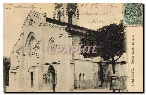 Cartes postales Bordeaux Eglise Sainte Eulalie