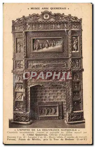 Cartes postales Musee Abbe Quemerais Epopee de la delivrance nationale