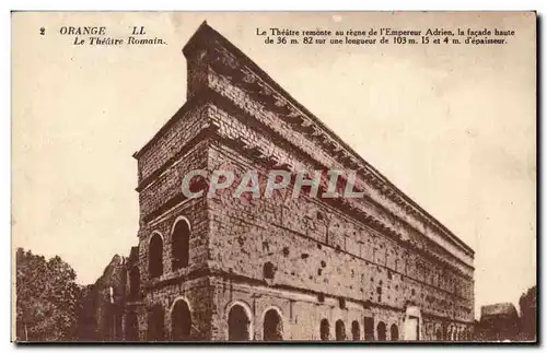 Cartes postales orange Le theatre romain