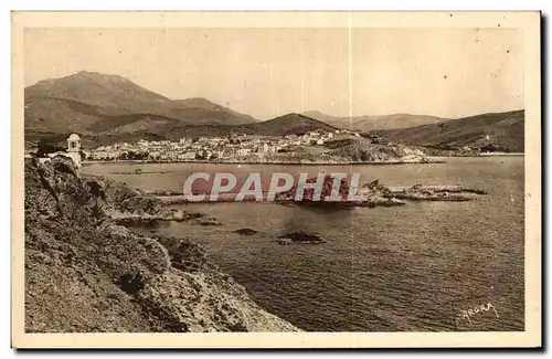 Cartes postales Banyuls Vue d&#39ensemble A gauche le laboratoire Arago