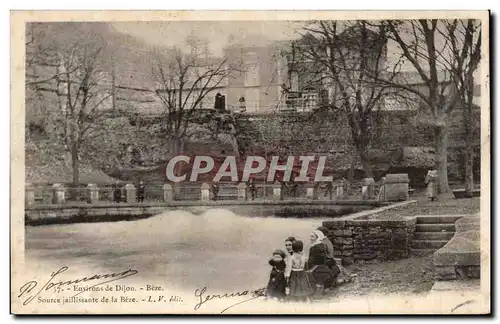 Ansichtskarte AK Environs de Dijon Beze Source jaillissante de la Beze