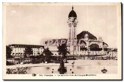 Limoges Cartes postales La nouvelle gare de Limoges Benedictine