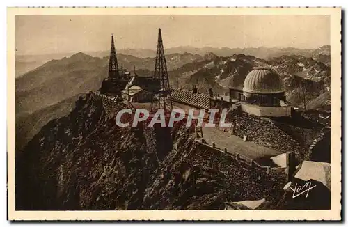 Les Laquets Ansichtskarte AK Pic du Midi de Bigorre L&#39observatoire