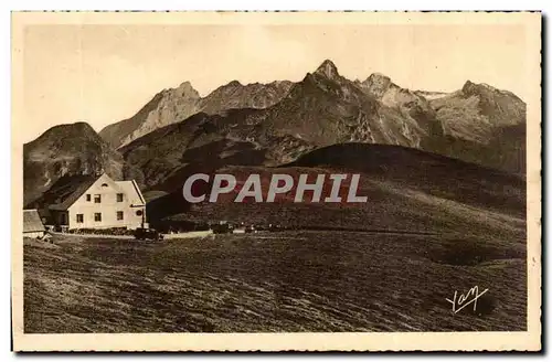 Pyrenees Ansichtskarte AK Route thermale Eaux Bonnes argeles Gazost Le col d&#39Aubisque