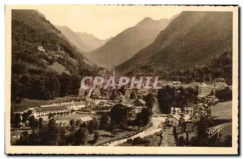 Pyrenees Ansichtskarte AK Cauterets Vue genereale Raillere Haute vallee du Lutour Pont d&#39Espagne Gaube Marcada