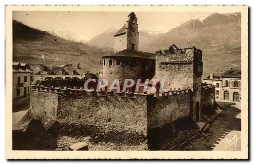 Pyrenees Cartes postales Luz Eglise fortifiee dite des Templiers Templar Temple