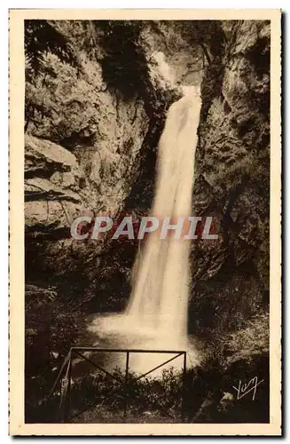 Ansichtskarte AK Du Tournalet a Bagnerres de Bigorre Gripp Artigue Cascade de Garet