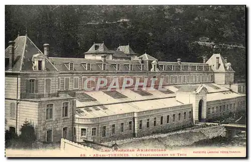 Cartes postales Ax les Thermes Etablissement du TEch