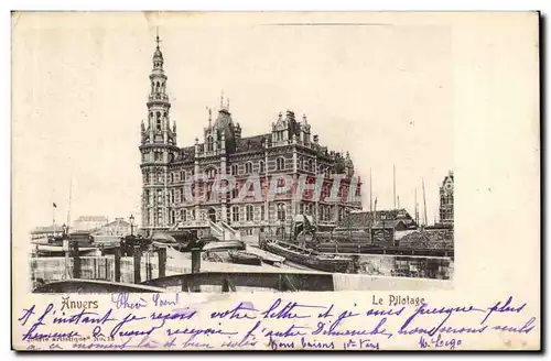 Cartes postales Anvers Le Pilotage