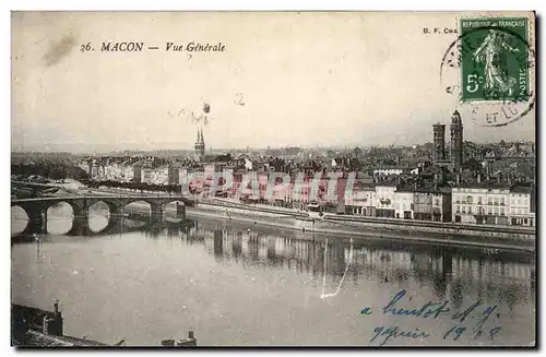 Cartes postales Macon Vue generale