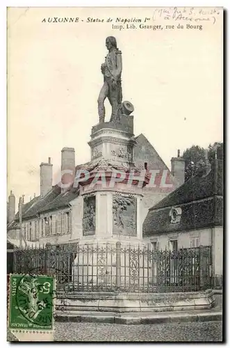 Cartes postales Auxonne Statue of Napoleon 1st