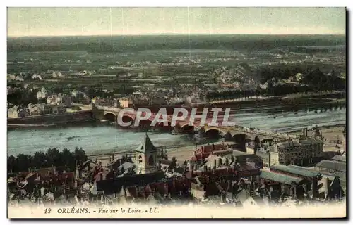 Ansichtskarte AK Orleans Vue sur la Loire