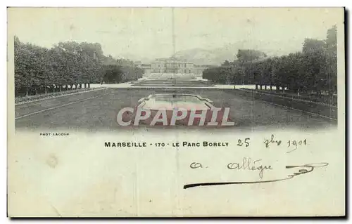 Cartes postales Marseille Le parc Borely