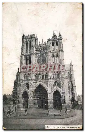 Cartes postales Amiens La cathedrale