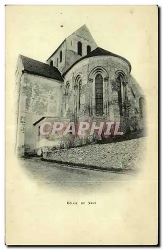 Cartes postales Eglise de Vaux