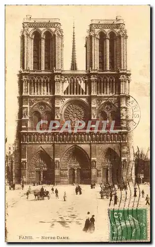 Cartes postales Paris Notre Dame