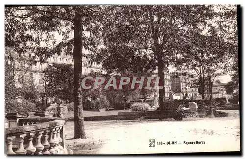 Cartes postales Dijon Square Darcy