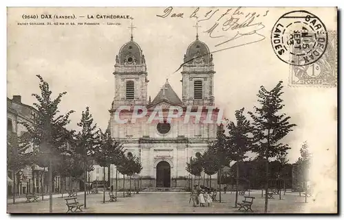 Cartes postales Dax La cathedrale