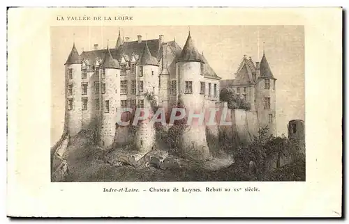 Cartes postales Vallee de la Loire Chateau de Luynes