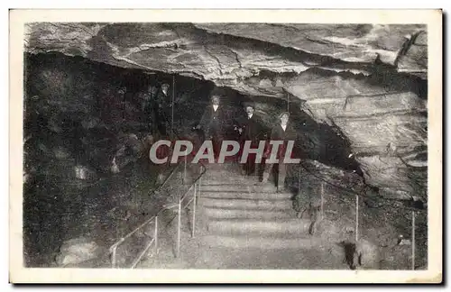 Cartes postales Grottes d&#39Arcy sur Cure La descente