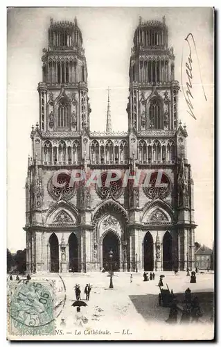 Cartes postales Orleans La cathedrale