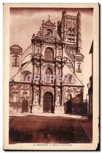 Cartes postales Auxerre Eglise Saint Pierre