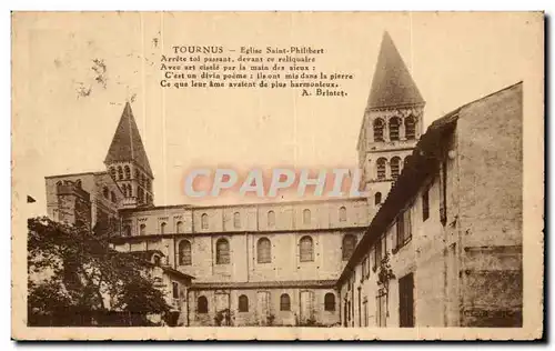 Cartes postales Tournus Eglise St Philibert